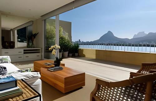 Cobertura Linear Lagoa Rodrigo de Freitas vista espetacular - Foto 1