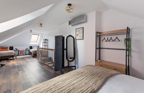 Loft Barnim w wieży strażackiej, 2-poziomowy, 100m2, taras na dachu - Foto 37