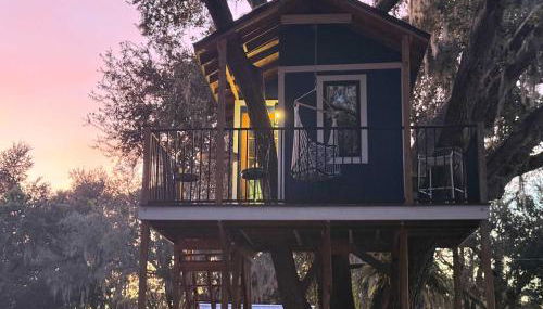 Farmhouse Oasis w Pool Heated Spa Treehouse and Game Room Located Centrally off I-4 - Foto 3