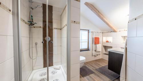 Ferienwohnungen Waxenstein - Foto 5, towels, Shower