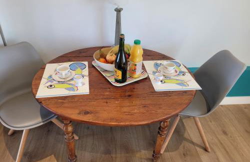 Tipoz'Immo - Le Cocon accès direct plage - chambre vue mer - animaux bienvenus - wifi inclus - linge inclus et lits faits - proche des commerces et des attractions touristiques - Foto 5