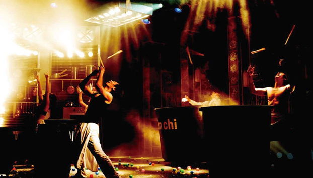 Disfrutando del espectáculo