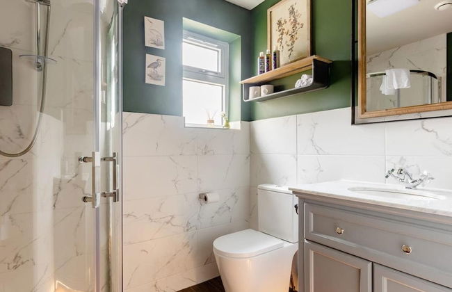 1 Bed Studio Sleeps 2 -patio -garden -dogs Ok - Foto 8