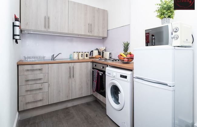 One Bedroom Apartment by Klass Living Serviced Accommodation Rutherglen - Crossroads Apartment With WiFi and Parking - Photo 11