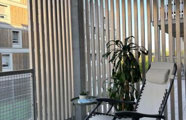 Côté Parc - appart cosy, terrasse, parking & au pied du métro à Lyon - Foto 6