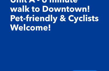 Relaxing Rustic Oasis, Unit A - 6 minute walk to Downtown! Pet-friendly & Cyclists Welcome! - Foto 1