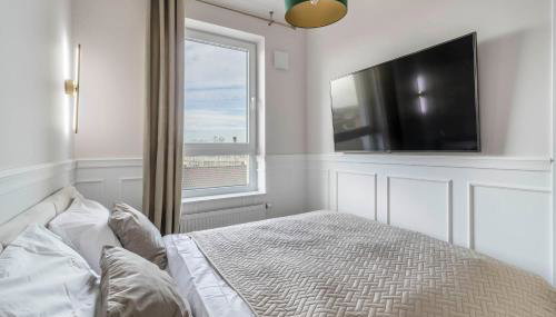 Nowoczesny apartament z balkonem i widokiem na miasto - Foto 4