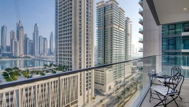 1BR Apartments Beach Isle Tower - Foto 5, Habitación