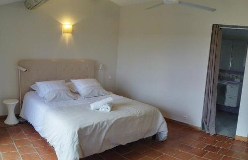 villa provençale en pierre avec vue sur la mer, piscine et jacuzzi - Foto 66