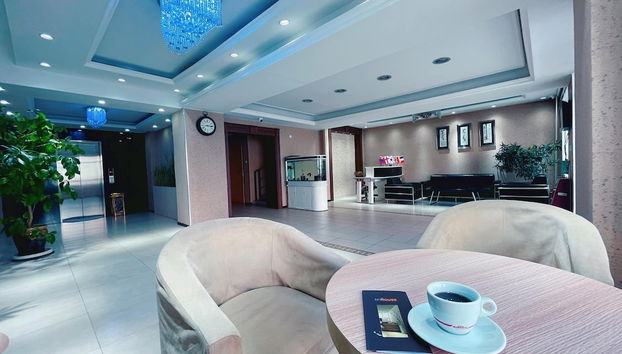 Sala de estar do lobby