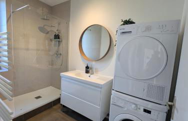 Appart 65m2 avec 2 chambres dans ferme rénovée - Parking gratuit - Grande vue montagnes - Foto 12