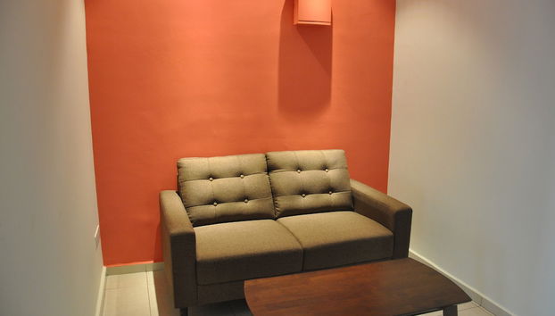 Zona de estar del vestíbulo