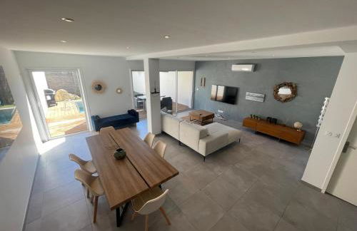 Villa design Cap dAgde piscine et plage - Foto 24