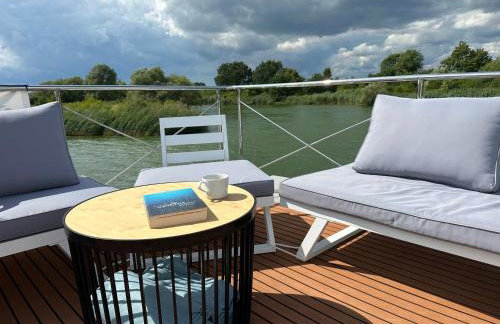 Houseboat Water King apartament pływający dom na wodzie łódź Hausboot 7 os - Foto 34