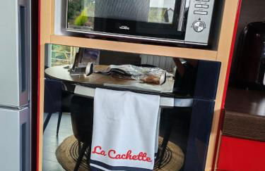 La Cachette Maison 6 personnes 3 chambres avec jardin - Foto 12