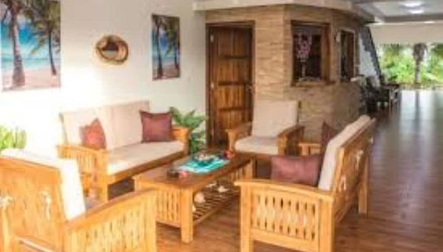 Sala de estar do lobby