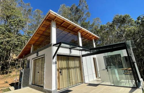 Linda casa de vidro no coração da Mantiqueira - Foto 2