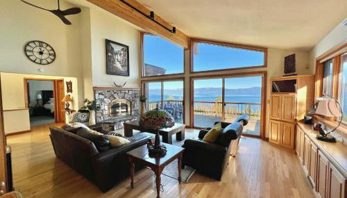 Sierra Lake View at Rubicon by Tahoe Getaways - 3 BR, Panoramic Lake Views, Private Hot Tub & Private beach! - Foto 3