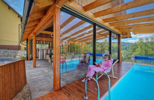 Nad Zalew dom z basenem letnim, jacuzzi i sauną, jezioro i trasa Velo Czorsztyn w pobliżu - Foto 25