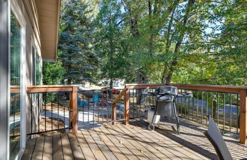 Furnished Deck and Fire Pit Sherwood Forest Cabin - Photo 8
