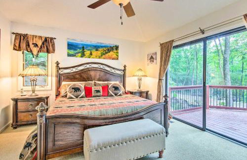 1 Mi to Marina Lake Toxaway Cabin with Fire Pit - Foto 12