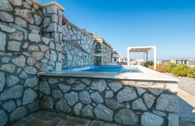 Luxury Villa Near Sea in Kalithies with Hot Tub - Foto 12