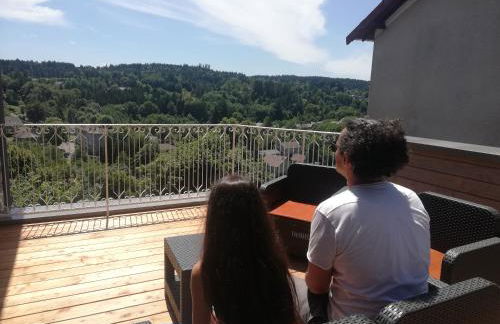 Gite La Coustourelle - Appartement T4 en coeur de village - Foto 11