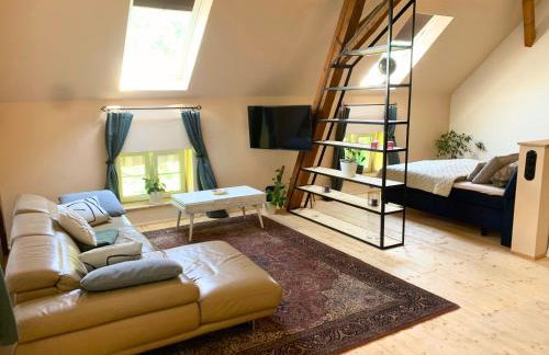 Stilvoll eingerichtetes Studio in historischem Bauernhaus, voll ausgestattet inmitten der Natur auf 75 qm - Foto 14