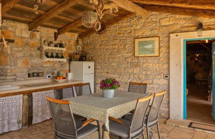 Rustic villa Janko with pool in Sveti Lovrec - Foto 26