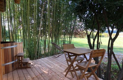 maisonette et spa bois - Foto 10