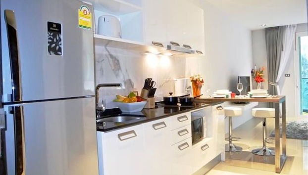 Emerald Patong New Studio with Balcony - Foto 4, Cocina privada