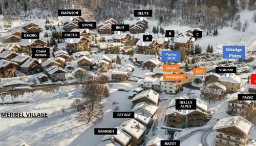 Chalet moderne Méribel, skis aux pieds, animaux admis - FR-1-566-20 - Foto 2