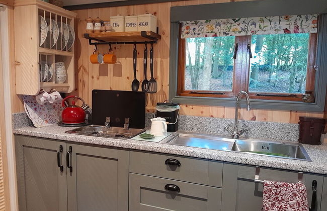Little Greenwood Shepherd Hut - Sleeps 2 - Foto 7