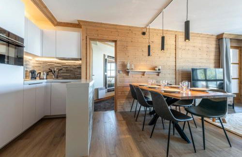 Appt rénové, 6 personnes Arc 1950 vue exceptionnelle MontBlanc, sauna, hammam, piscine int et ext - Photo 6