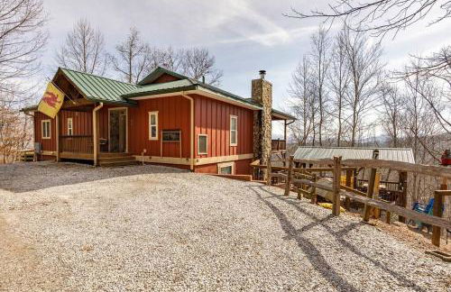 Red Rooster Family Cabin w/Hot Tub+Fire Pit+View - Foto 56