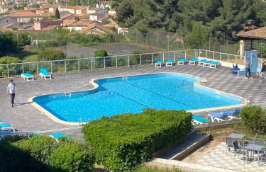 Appartement les hauts de balaruc L' escapade T2 rénové parking climatisation et piscine - Foto 25