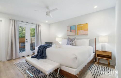 Close to Barton Springs and Zilker w King BR and Patio - Foto 1