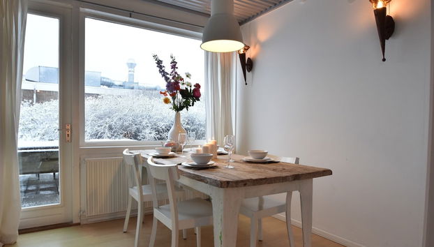Spacious Apartment in Bergen aan Zee With Terrace - Foto 4, Speisen