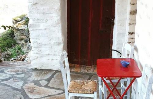 Traditional stone house 1bedroom, sea view, Syros - Foto 9