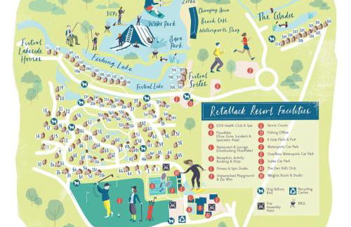 Fistral hot tub house for 8 on Retallack Resort - Foto 20