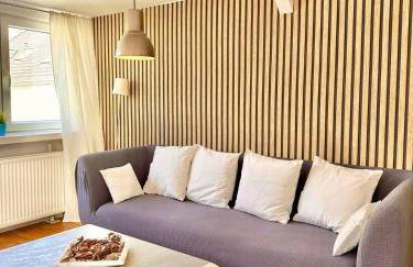 Schönes City-Apartment mit 2 Schlafzimmer, Parkplatz, ruhig und hell, D46-DG - Photo 19