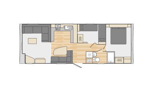 Sunflower Lodge, Lido Leisure Park, Knaresborough - Foto 3