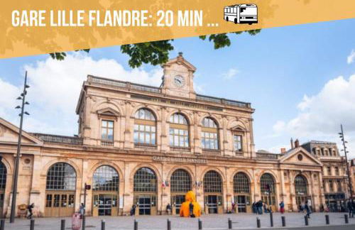 Le design *Vieux Lille*parking gratuit*fibre - Foto 18