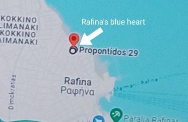 Rafina's BLUE HEART! Steps from the beach,2 min walk - Walk to Rafina main square 10 min, and Port about 15 min ! Ideal vacation base! - Foto 34
