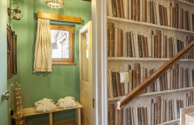 Rock Dandy, Deluxe Chalet, Arachova - Delphi, Private Sauna - Foto 26