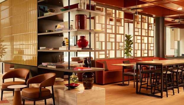 Zona de estar del vestíbulo