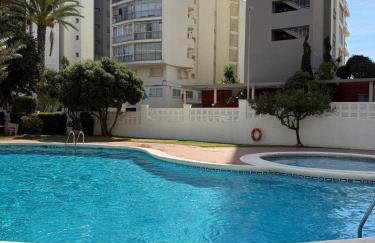 Calpe apartamento LUXURY 2 min playa aparcamiento patio piscina aire wifi - Foto 16