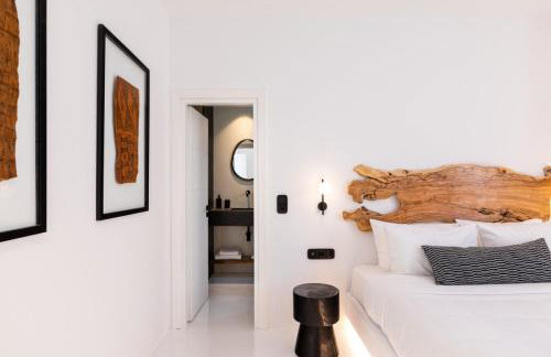 Mykonos Town Black Villa with Cave Heated Pool - Foto 69