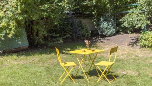 Ruhiges Zimmer mit Gartenblick & Schreibtisch - Foto 3