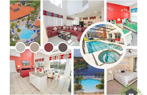 Disney Dream with Hot Tub, Pool, Xbox, Games Room, Lakeview, 10 min to Disney, Clubhouse - Foto 2